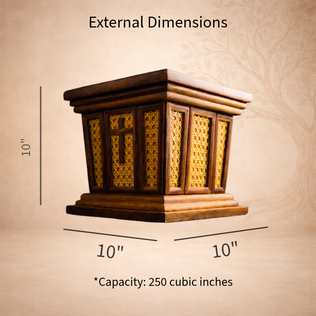 Stillwood Oak Cremation Urn