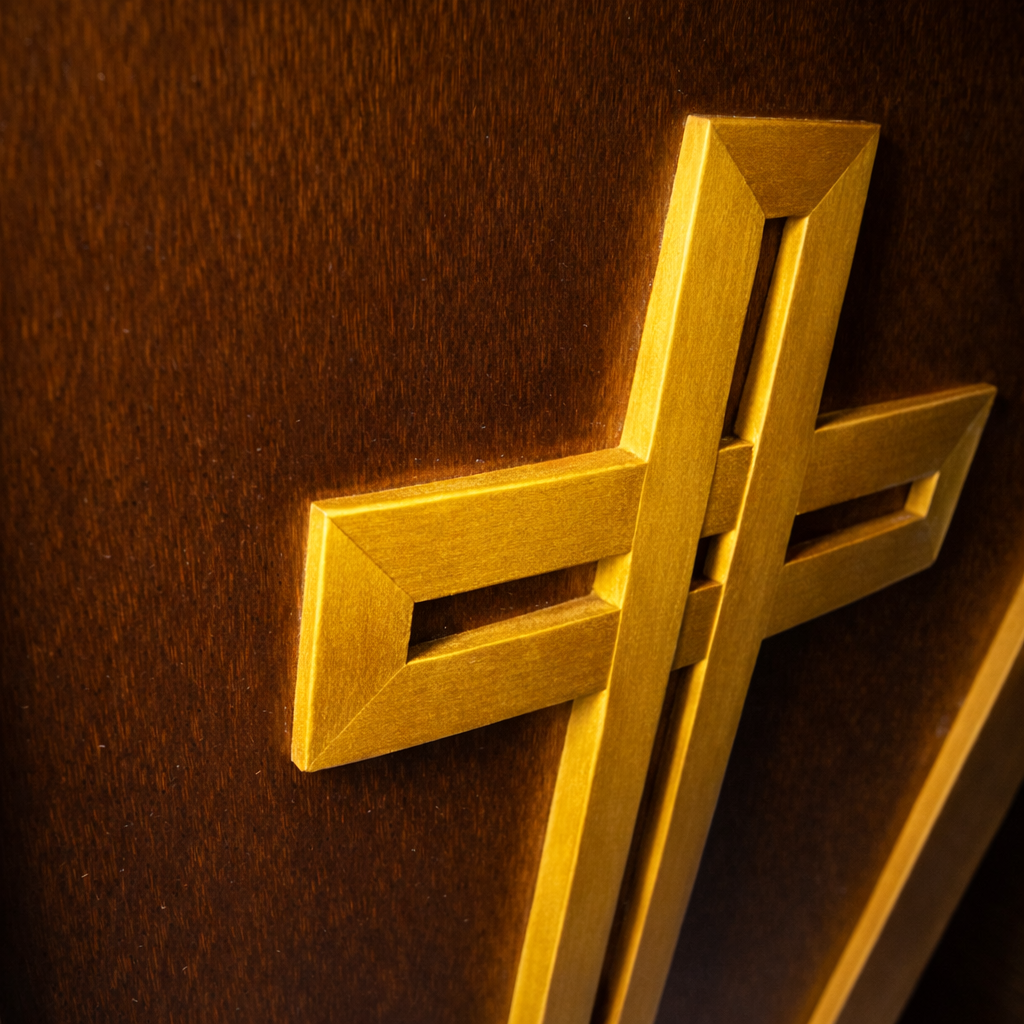 Lanternwood Mahogany Cremation Urn